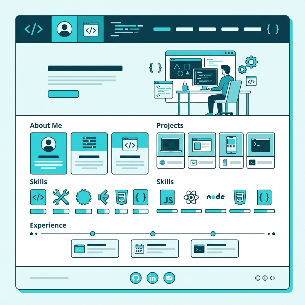 Personal Website Mockup